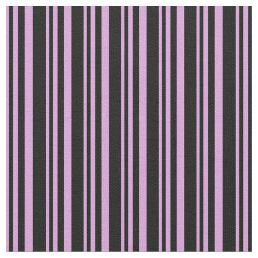 Tissu Motif Plum & Black Lines (Fermer)