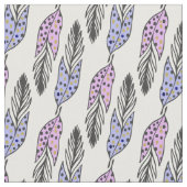 Tissu Motif plumes (Fermer)