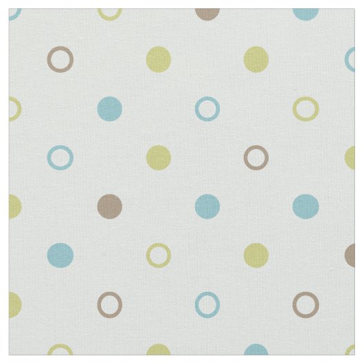 Tissu Motif pois chic pastel turquoise (Fermer)