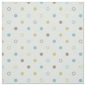 Tissu Motif pois chic pastel turquoise (Échantillon)