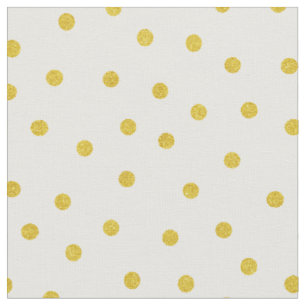 Tissu motif pois d'or de parties scintillant pastel rétr