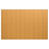 Tissu Motif pois Orange et Brown (Fat Quarter)