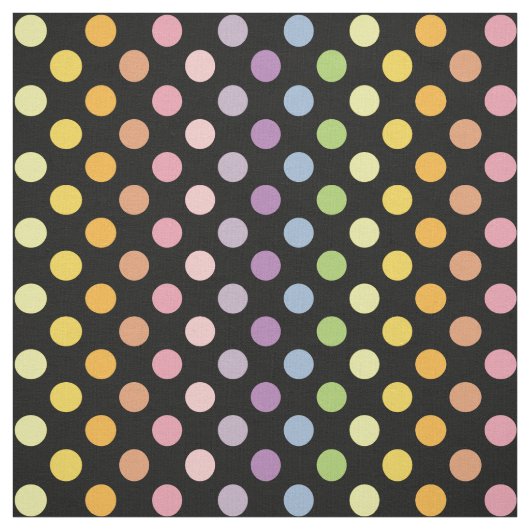 Tissu Motif Pois Rainbow (Échantillon)