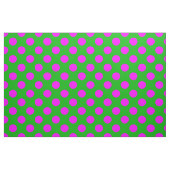 Tissu Motif Pois rose&vert (Fat Quarter)