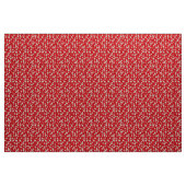 Tissu Motif Pois rouge et blanc (Yard)