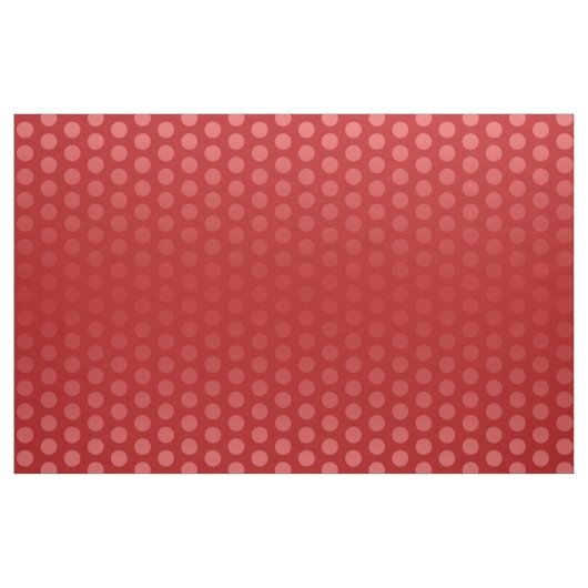 Tissu Motif pois rouge + vos idées (Yard)