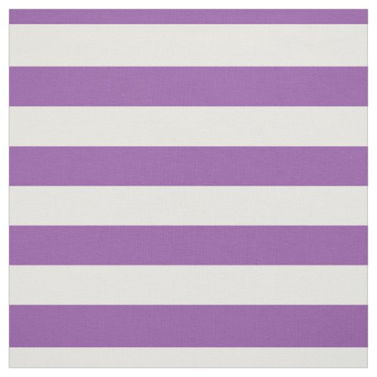 Tissu Motif pourpre et blanc de rayure (Échantillon)
