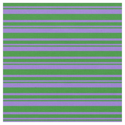Tissu Motif pourpre et vert forêt/rayé (Fermer)