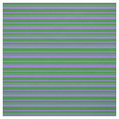 Tissu Motif pourpre et vert forêt/rayé (Échantillon)