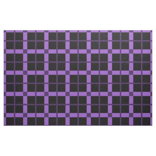 Tissu motif pourpre lilas classique simple de plaid de (Fat Quarter)