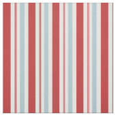 Tissu Motif Preppy Red et Blue Stripes (Échantillon)