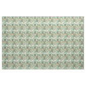 Tissu Motif puzzle vert (Yard)