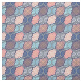 Tissu Motif Quatrefoil (Échantillon)