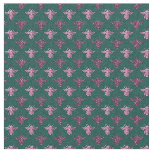 tissu Motif Queen Bee (Fermer)