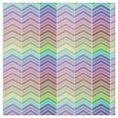 Tissu Motif Rainbow Chevron (Échantillon)