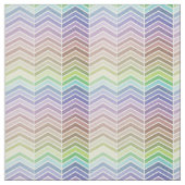 Tissu Motif Rainbow et Texted Chevron (Échantillon)