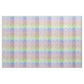 Tissu Motif Rainbow et Texted Chevron (Fat Quarter)