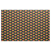 Tissu Motif Rainbow Gradient Hearts (Yard)