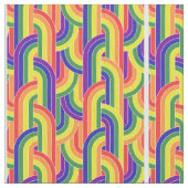 Tissu Motif Rainbow moderne (fermé)