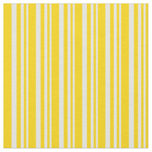 Tissu Motif rayé beige et jaune