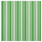 Tissu Motif rayé beige et vert (Échantillon)