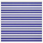Tissu Motif rayé blanc et bleu (Échantillon)