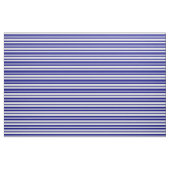 Tissu Motif rayé blanc et bleu (Fat Quarter)