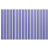 Tissu Motif rayé blanc et bleu foncé (Fat Quarter)