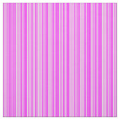 Tissu Motif rayé blanc et Fuchsia (Échantillon)