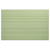 Tissu Motif rayé blanc et vert (Fat Quarter)