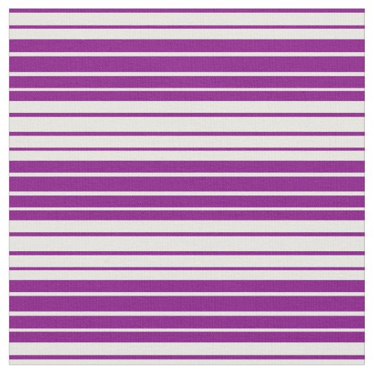 Tissu Motif rayé blanc et violet (Fermer)