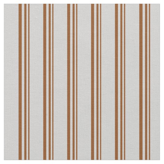 Tissu Motif rayé Brown et gris clair (Fermer)