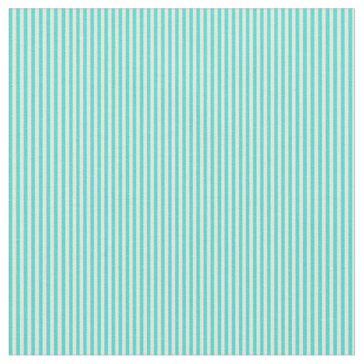 Tissu Motif rayé de couleur turquoise et beige (Fermer)