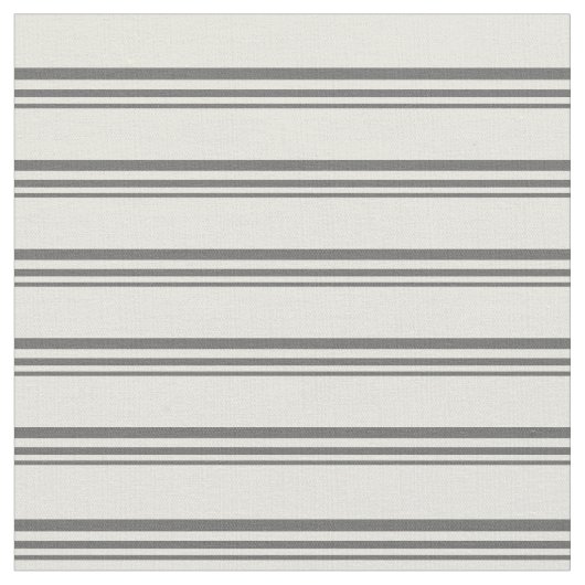 Tissu Motif rayé gris et beige (Fermer)