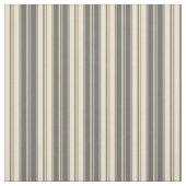 Tissu Motif rayé gris et beige (Échantillon)