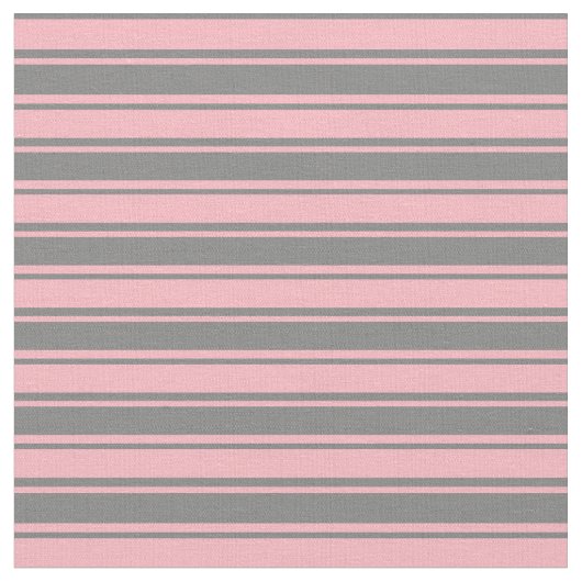 Tissu Motif rayé gris et rose clair (Fermer)