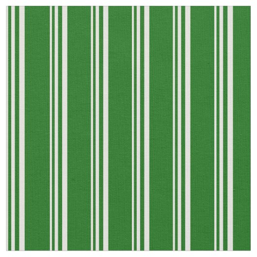 Tissu Motif rayé jaune clair et vert foncé (Fermer)