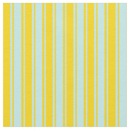 Tissu Motif rayé jaune et turquoise (Fermer)