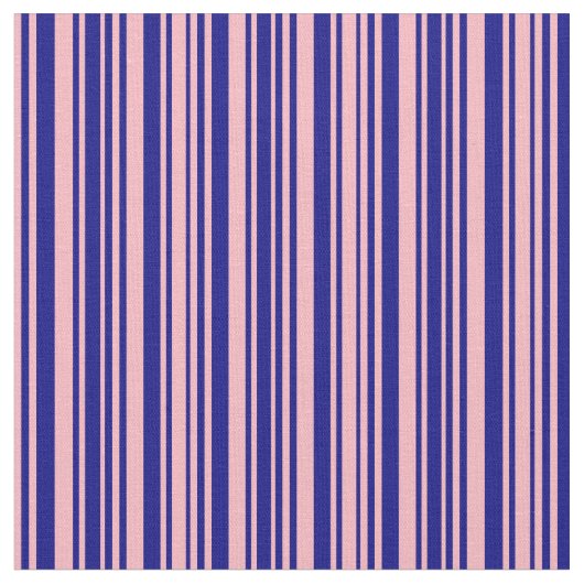 Tissu Motif rayé rose clair et bleu (Fermer)