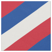 Tissu Motif rayé rouge, bleu et blanc (Fermer)