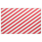 Tissu Motif rayé rouge et blanc (Yard)