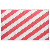 Tissu Motif rayé rouge et blanc (Fat Quarter)