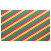 Tissu Motif rayé rouge, vert et jaune (Fat Quarter)
