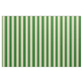 Tissu Motif rayé Tan et Vert foncé (Fat Quarter)