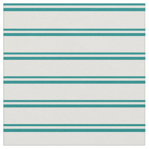 Tissu Motif rayé turquoise et jaune clair