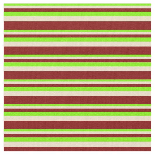Tissu Motif rayé vert, bronzé et marron (Fermer)