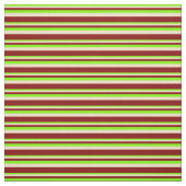 Tissu Motif rayé vert, bronzé et marron (Échantillon)