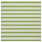 Tissu Motif rayé vert et beige (Échantillon)