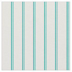 Tissu Motif rayé vert et blanc de la mer clair