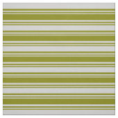 Tissu Motif rayé vert et gris clair (Échantillon)